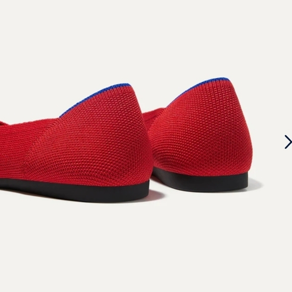 ❤️🔹️ Rothy's🔹️ Womens 9.5 The Point Bright Knit Ballet Flats Shoes ✨️ - Picture 5 of 7